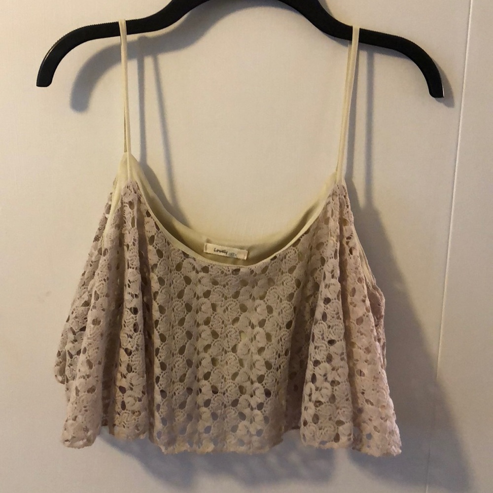 Crop/ beige/ summertime